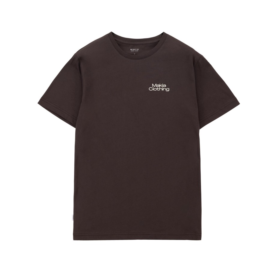 Men Makia | Orion Tshirt Dark Brown