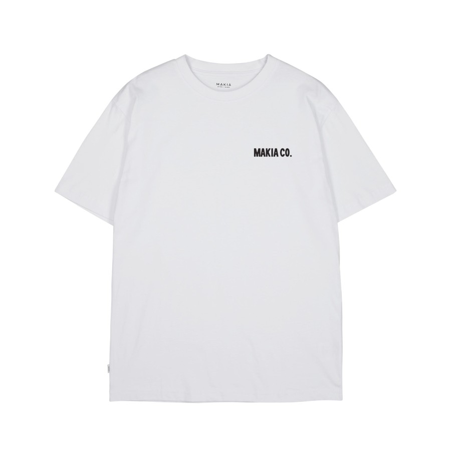 Men Makia | Latitude Tshirt White