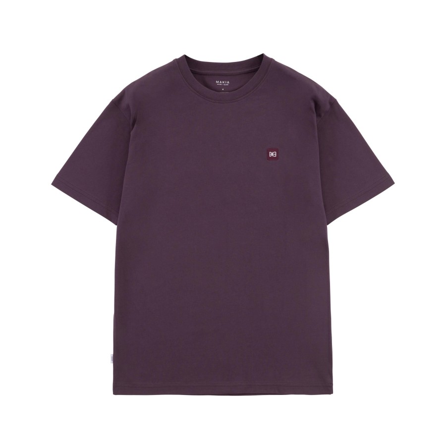 Women Makia | Laurel Tshirt Aubergine