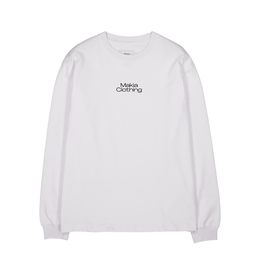 Men Makia | Liam Long Sleeve White