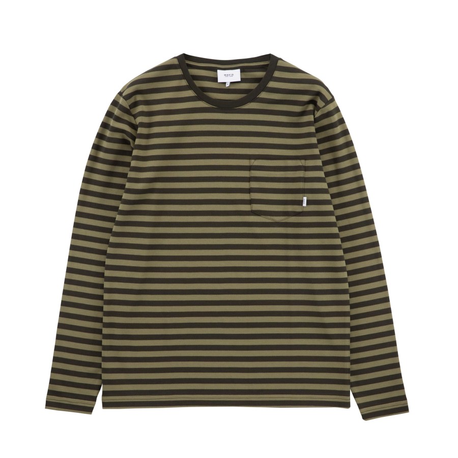 Men Makia | Verkstad Long Sleeve Moss-Green