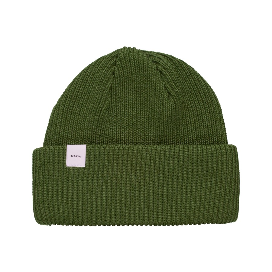 Women Makia | Merino Cap Moss