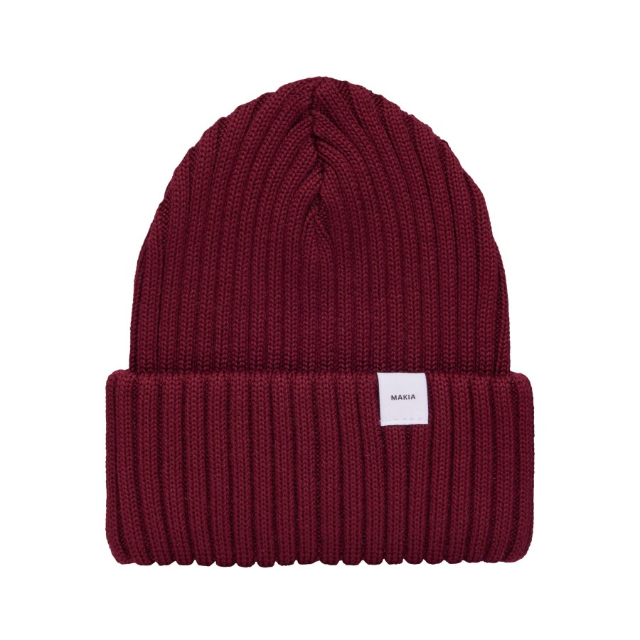 Women Makia | Eerik Beanie Cranberry