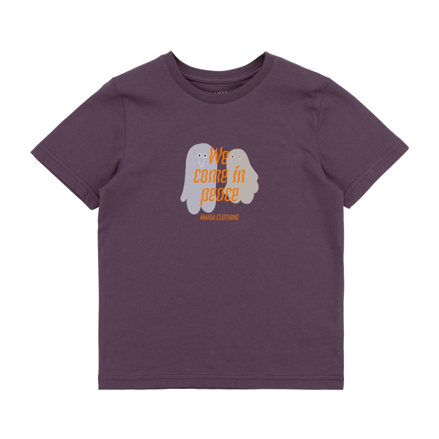 Kids Makia | Rauha Tshirt Aubergine