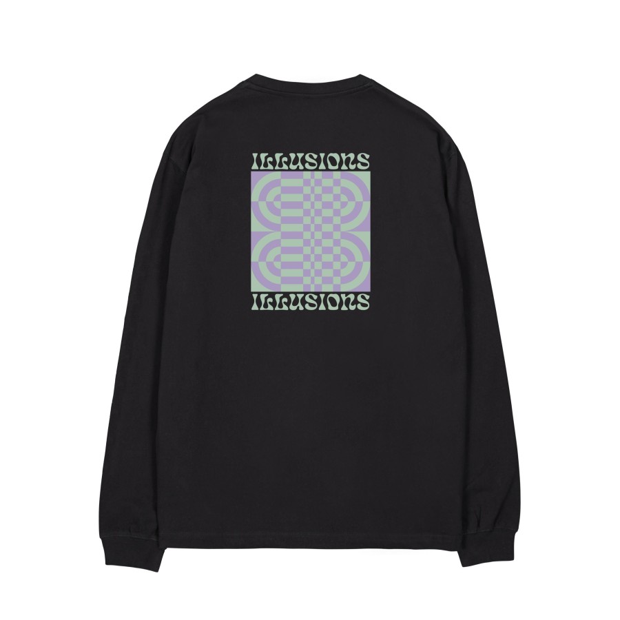 Men Makia | Illusions Long Sleeve Black