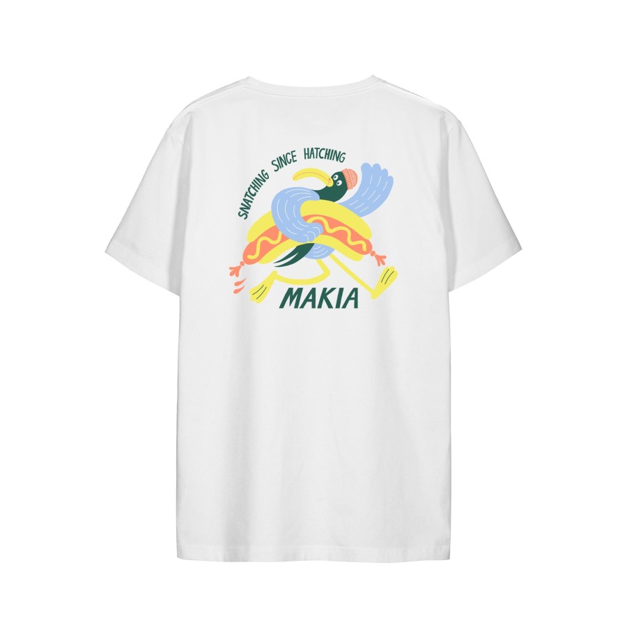 Men Makia | Snatched Tshirt White