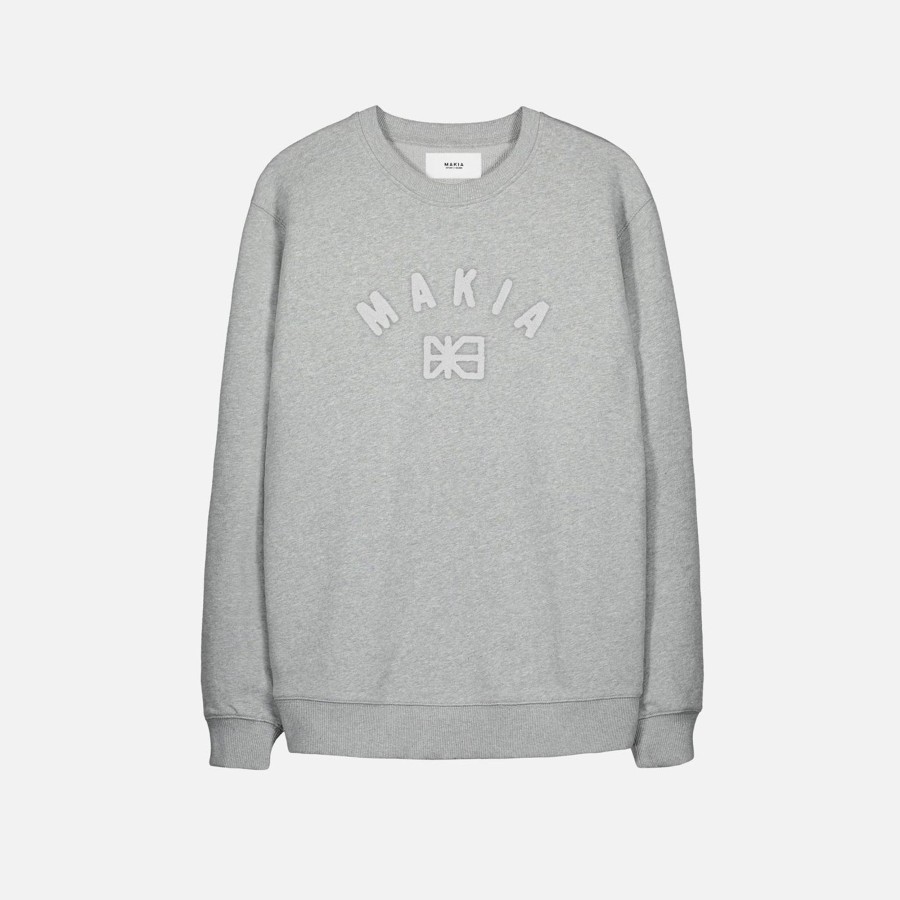 Men Makia | Brand Sweatshirt Grey