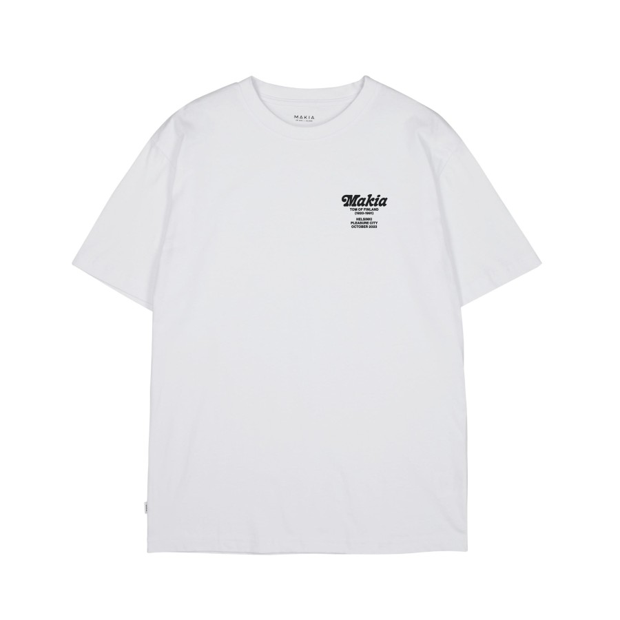 Men Makia | Rope Tshirt White