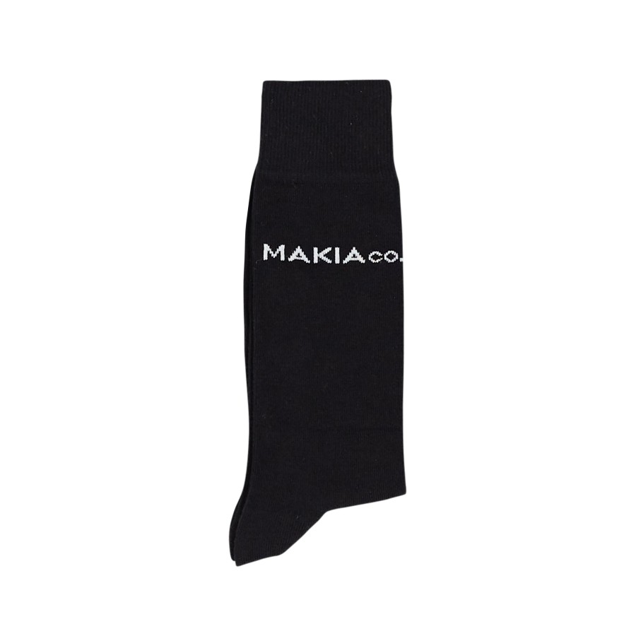 Women Makia | Nuuk Two Pack Of Socks Black