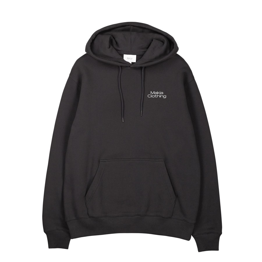 Men Makia | Orion Hooded Sweatshirt Black