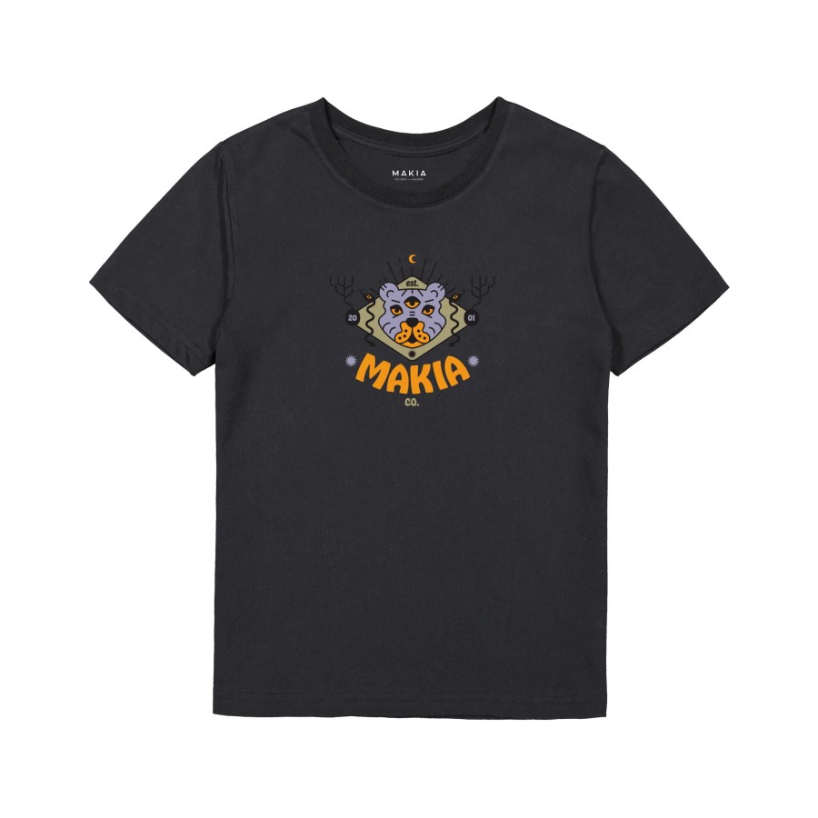 Kids Makia | Third Eye Tshirt Black