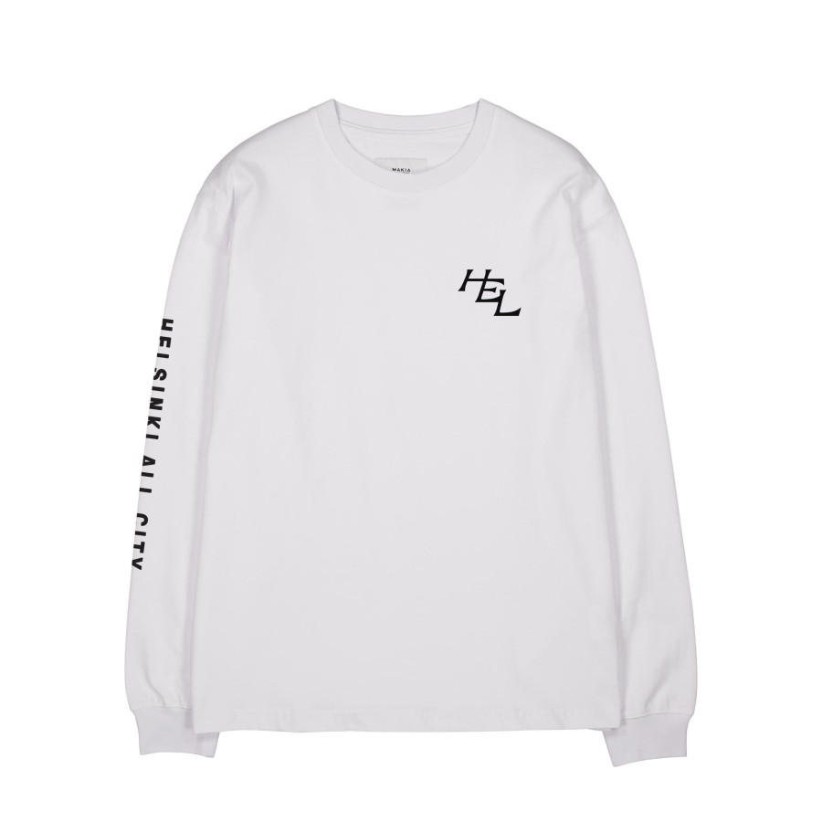 Men Makia | Hel Long Sleeve White