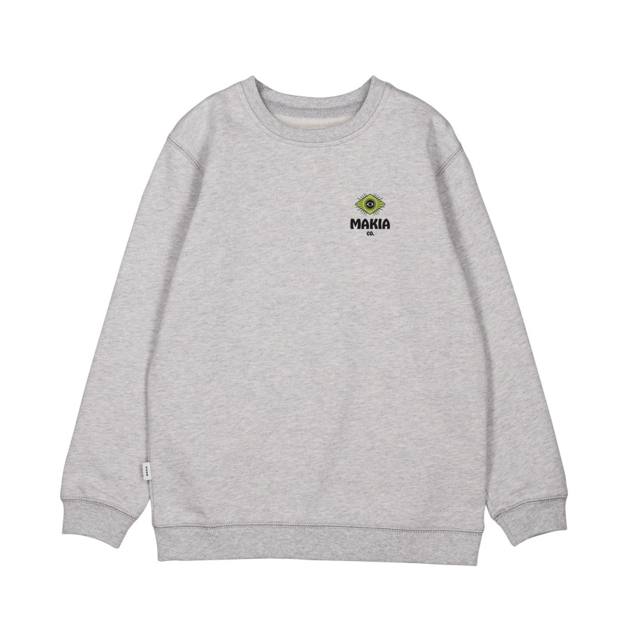 Kids Makia | Kids' Sixth Sweatshirt Light Grey