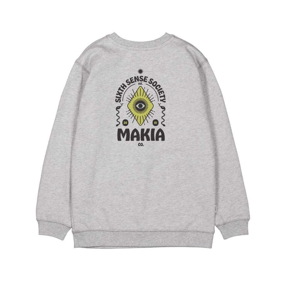 Kids Makia | Kids' Sixth Sweatshirt Light Grey