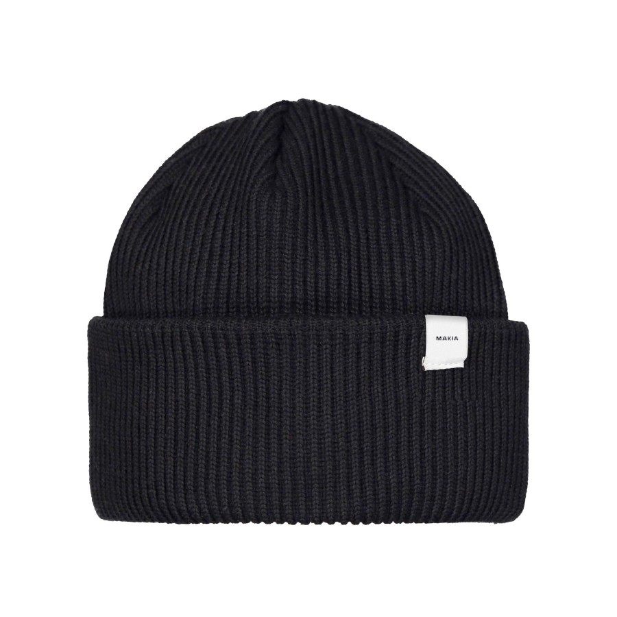 Women Makia | Merino Cap Black