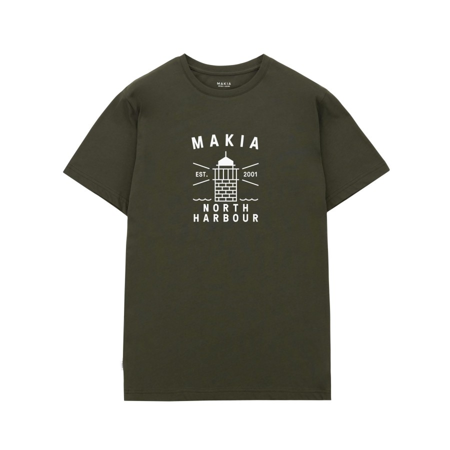 Men Makia | Tankar Tshirt Dark Green