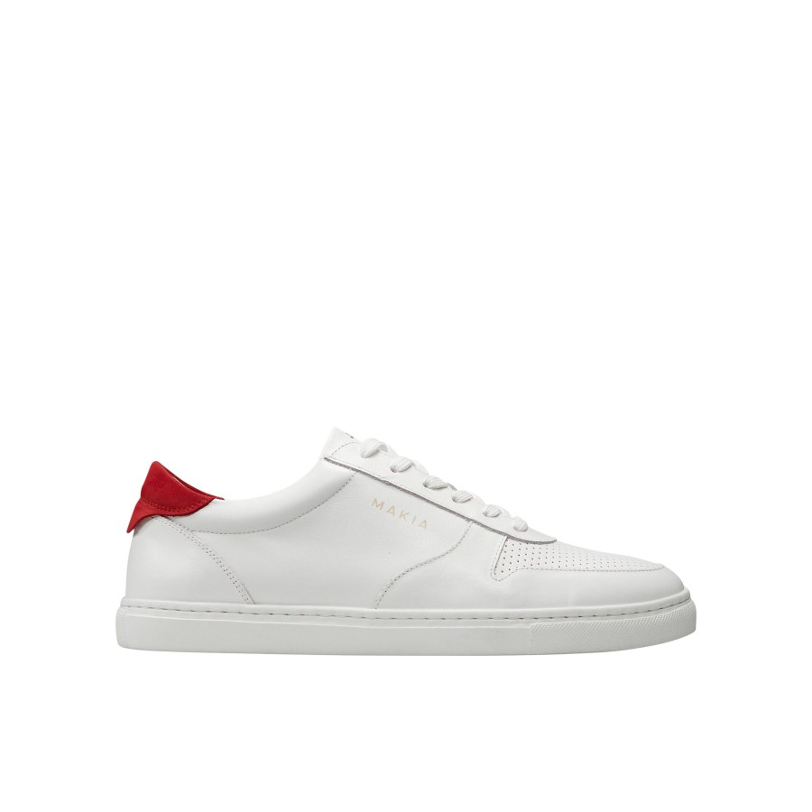 Men Makia | Pier White-Red