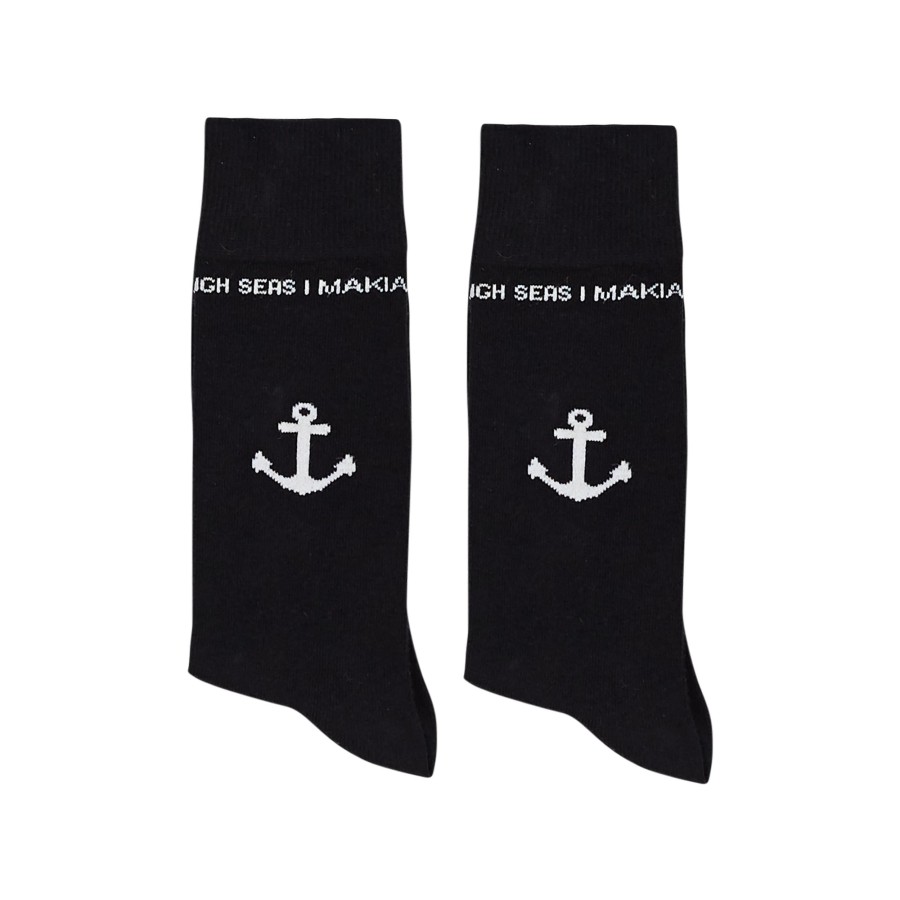 Women Makia | Anchor Socks (3Pack) Black