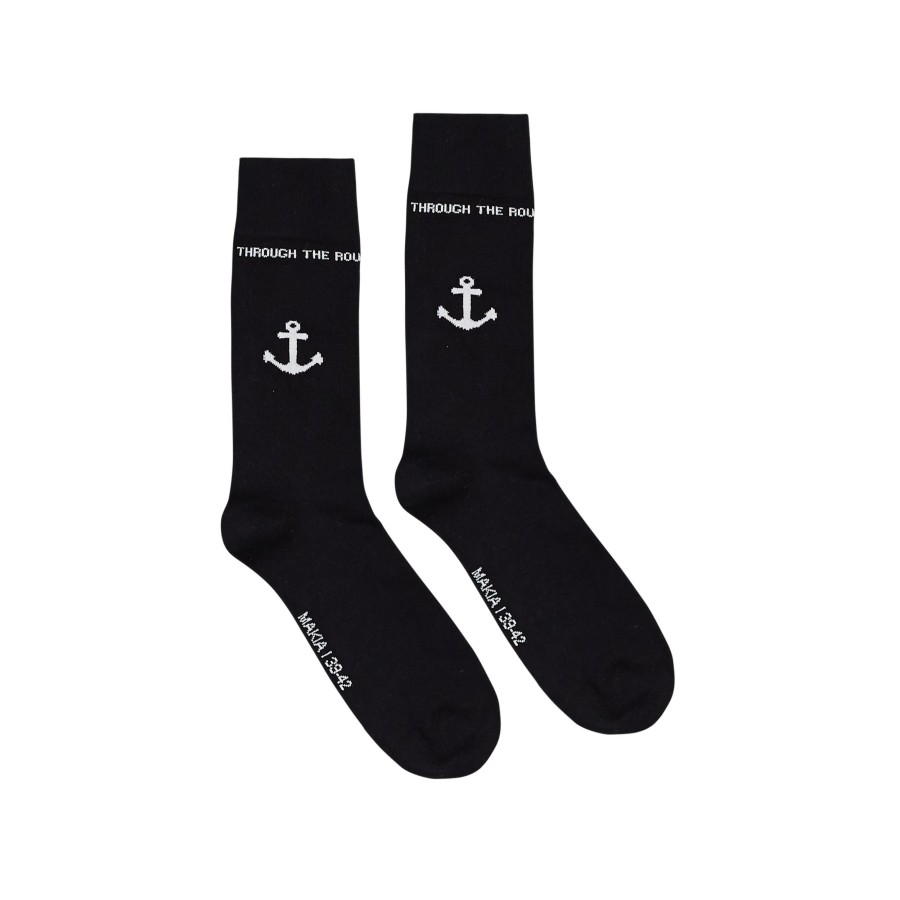 Women Makia | Anchor Socks (3Pack) Black