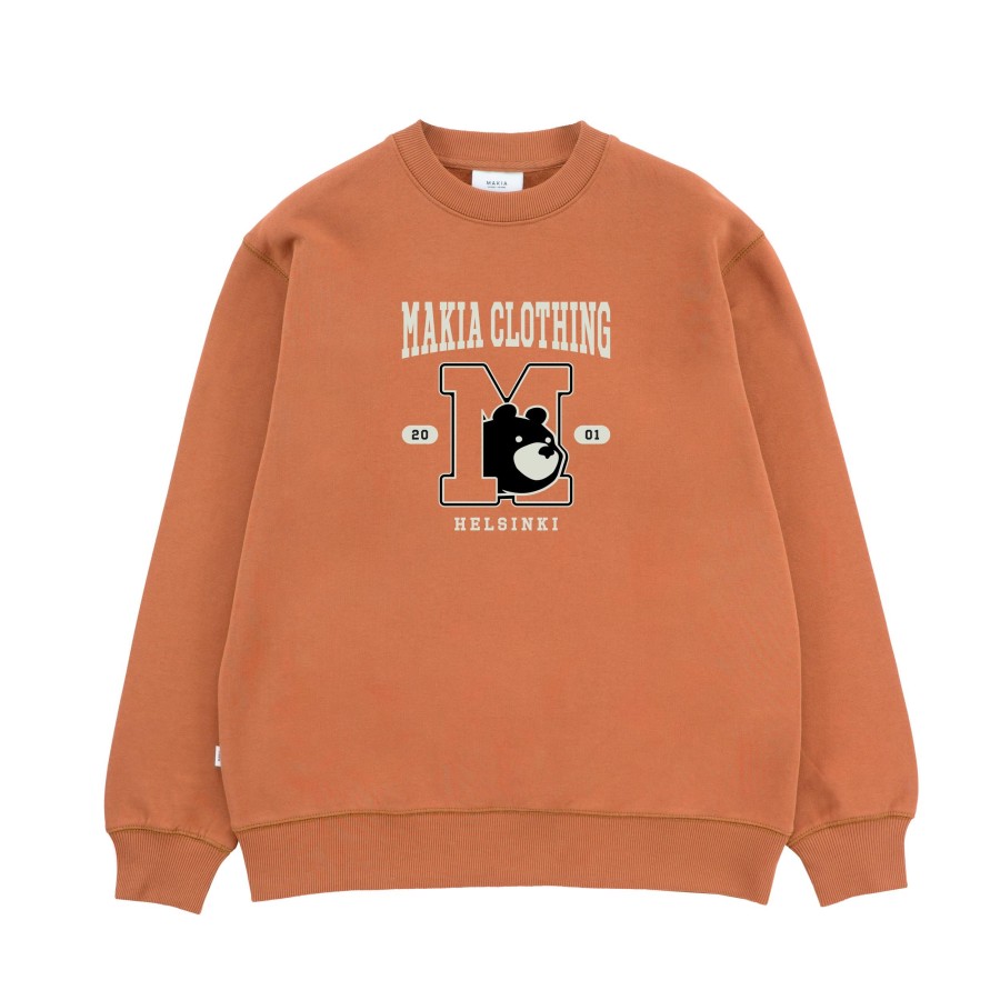 Men Makia | Teddy Sweatshirt Sienna