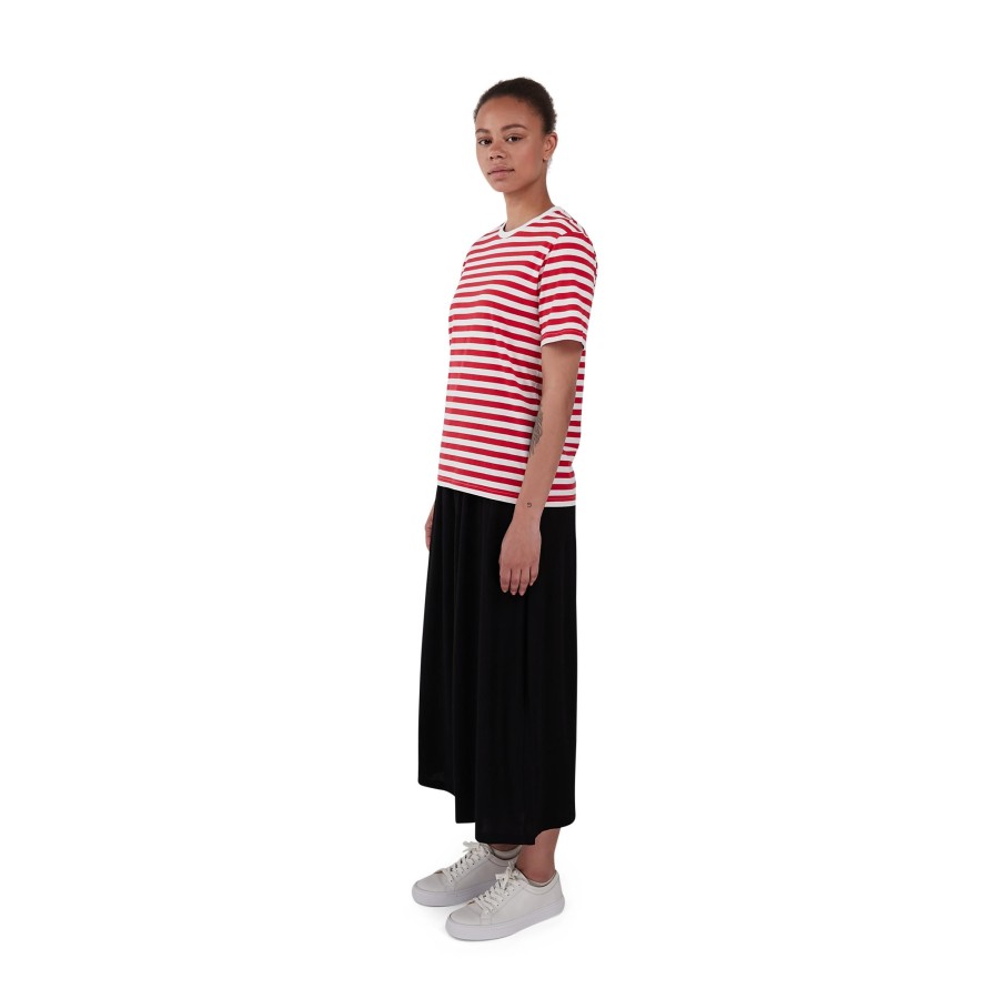 Women Makia | Verkstad Tshirt Red-White