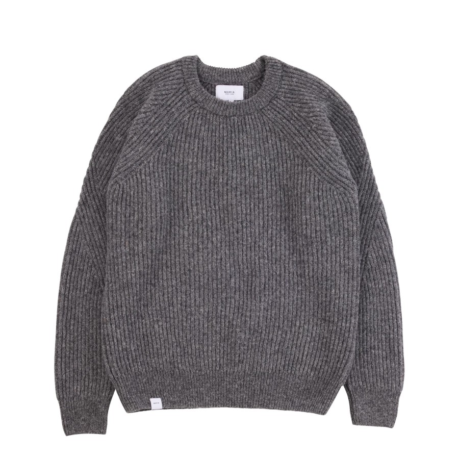 Men Makia | Viaborg Knit Grey