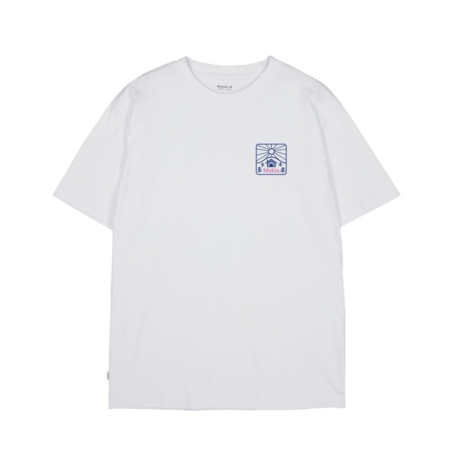 Men Makia | Backwoods Tshirt White