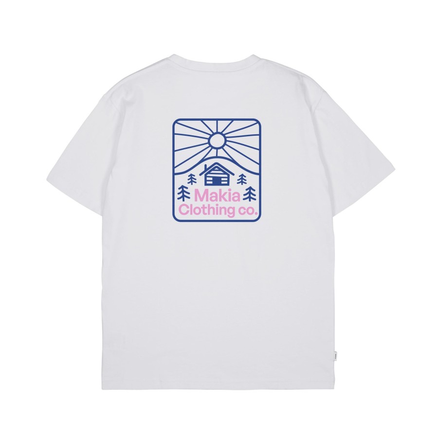 Men Makia | Backwoods Tshirt White