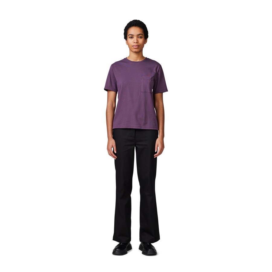 Women Makia | Iisa Tshirt Aubergine