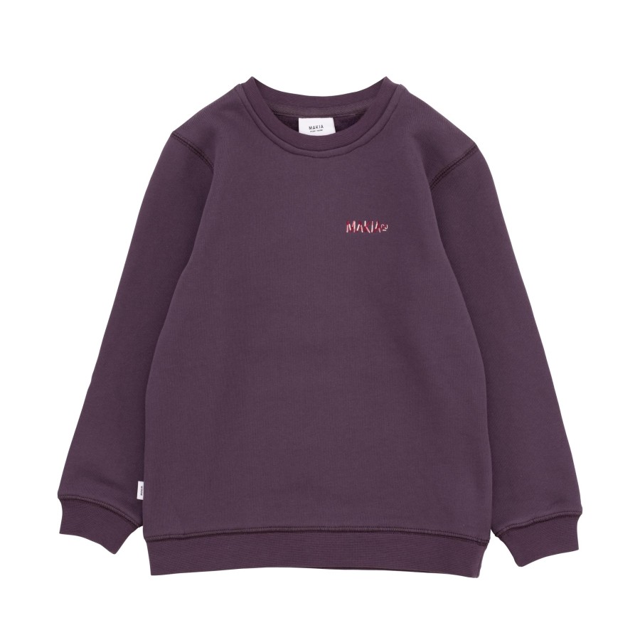 Kids Makia | Julius Sweatshirt Aubergine