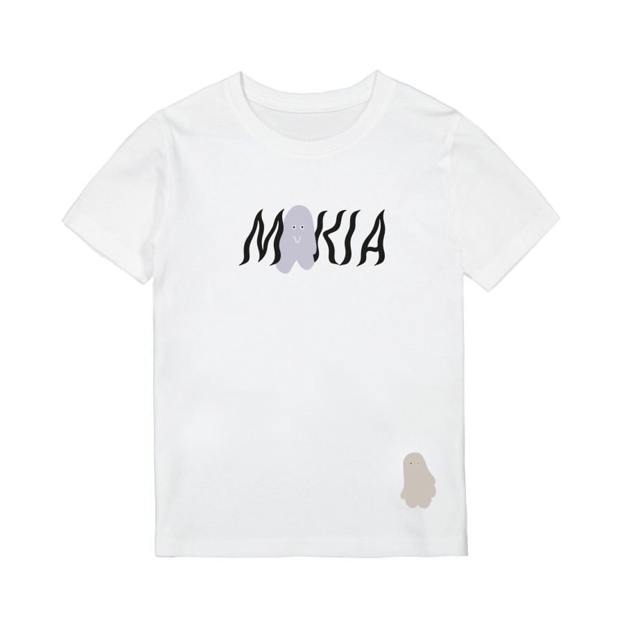 Kids Makia | Peace Tshirt White