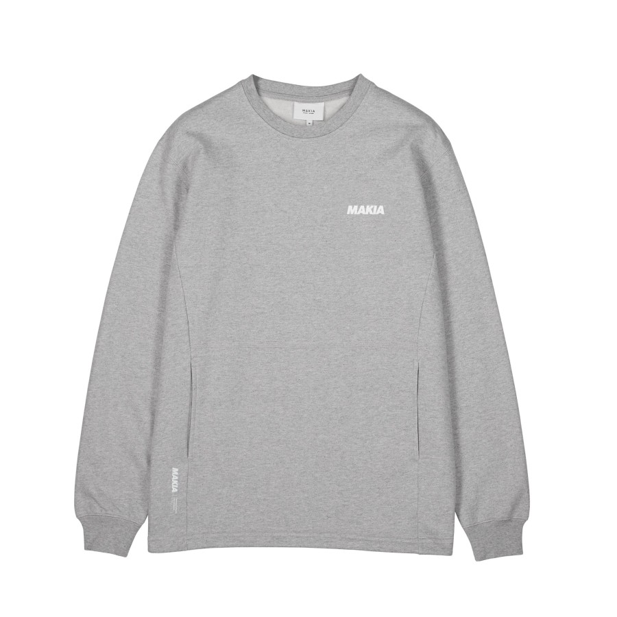 Men Makia | Summit Sweatshirt Grey