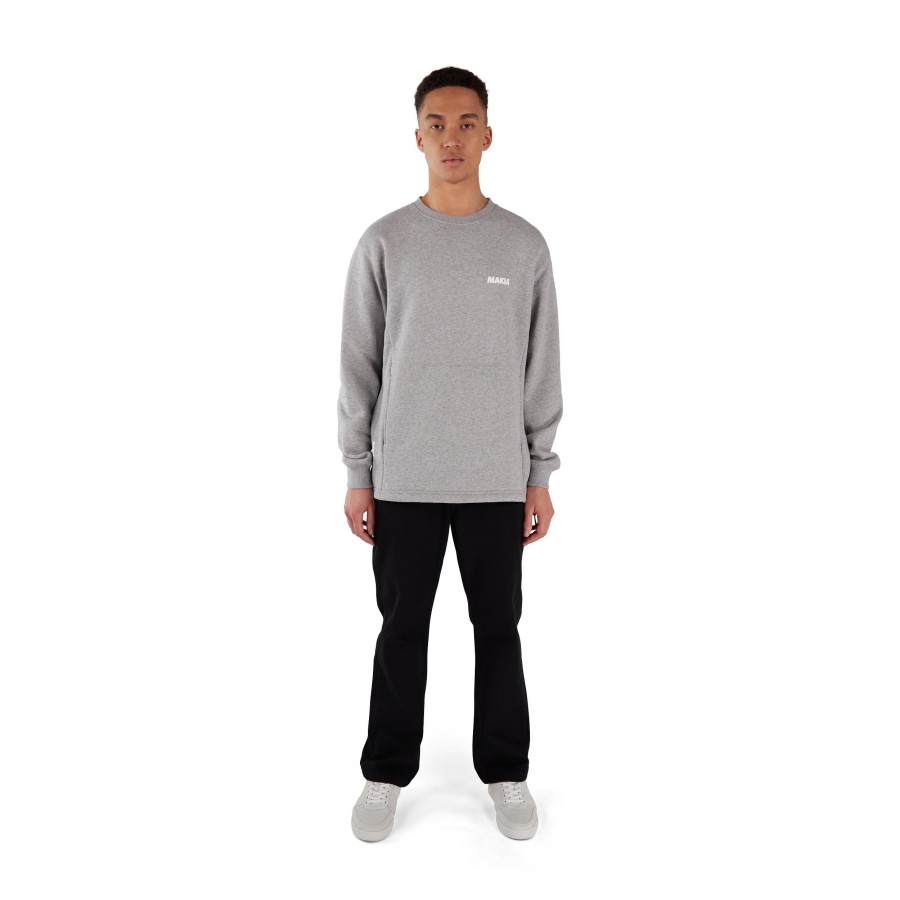 Men Makia | Summit Sweatshirt Grey