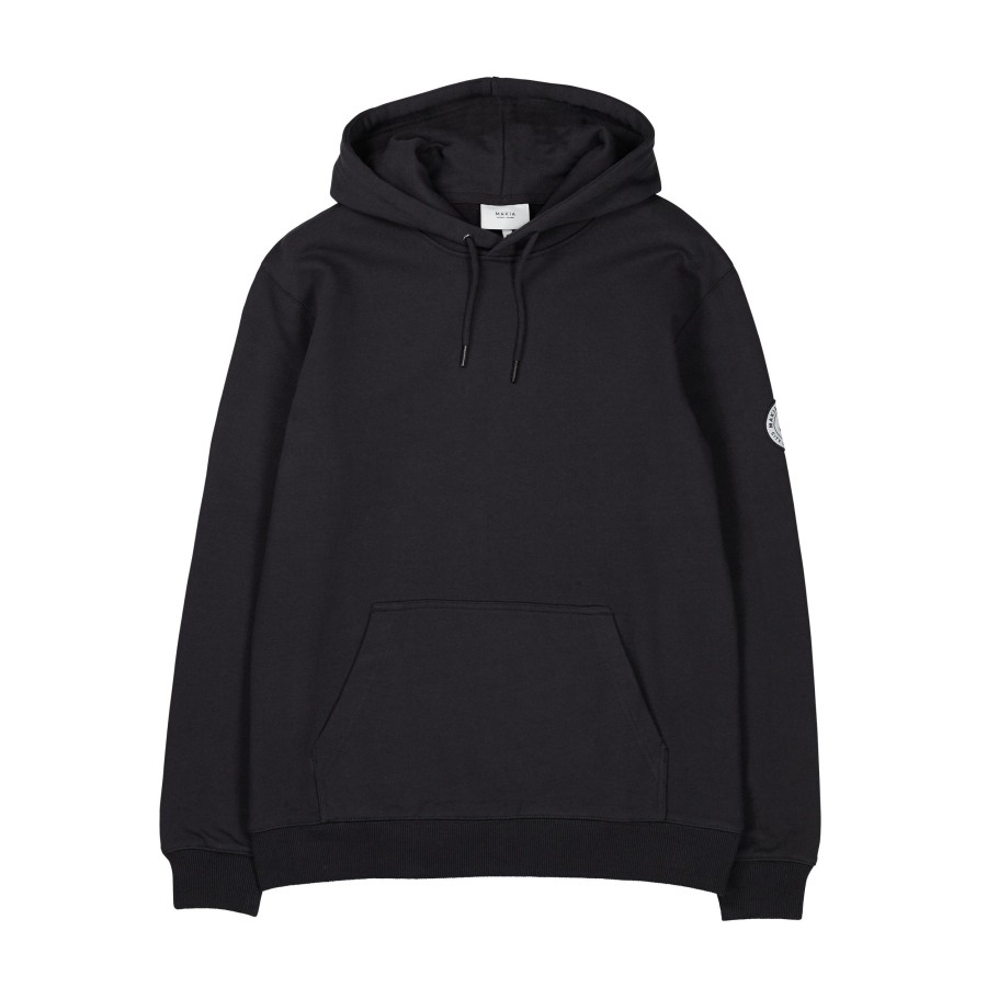 Men Makia | Swell Hooded Sweatshirt Black