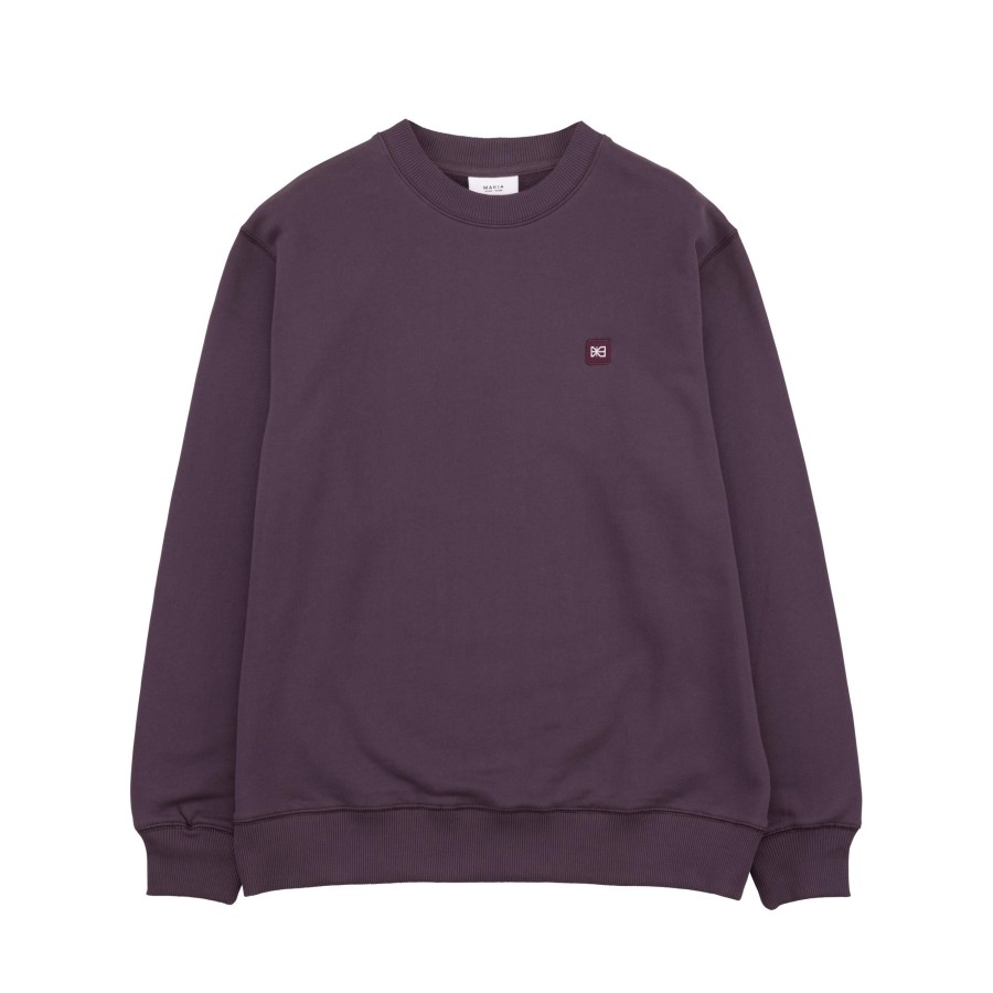 Women Makia | Laurel Sweatshirt Aubergine