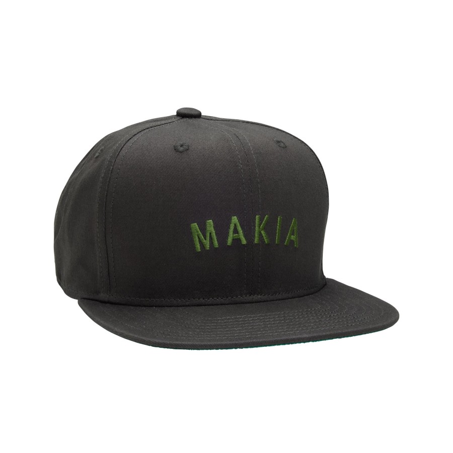 Men Makia | Pujo Snapback Dark Green