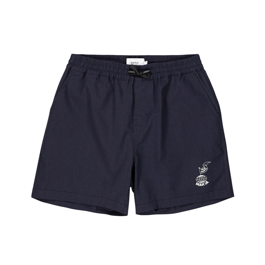 Men Makia | North Hybrid Shorts Dark Navy