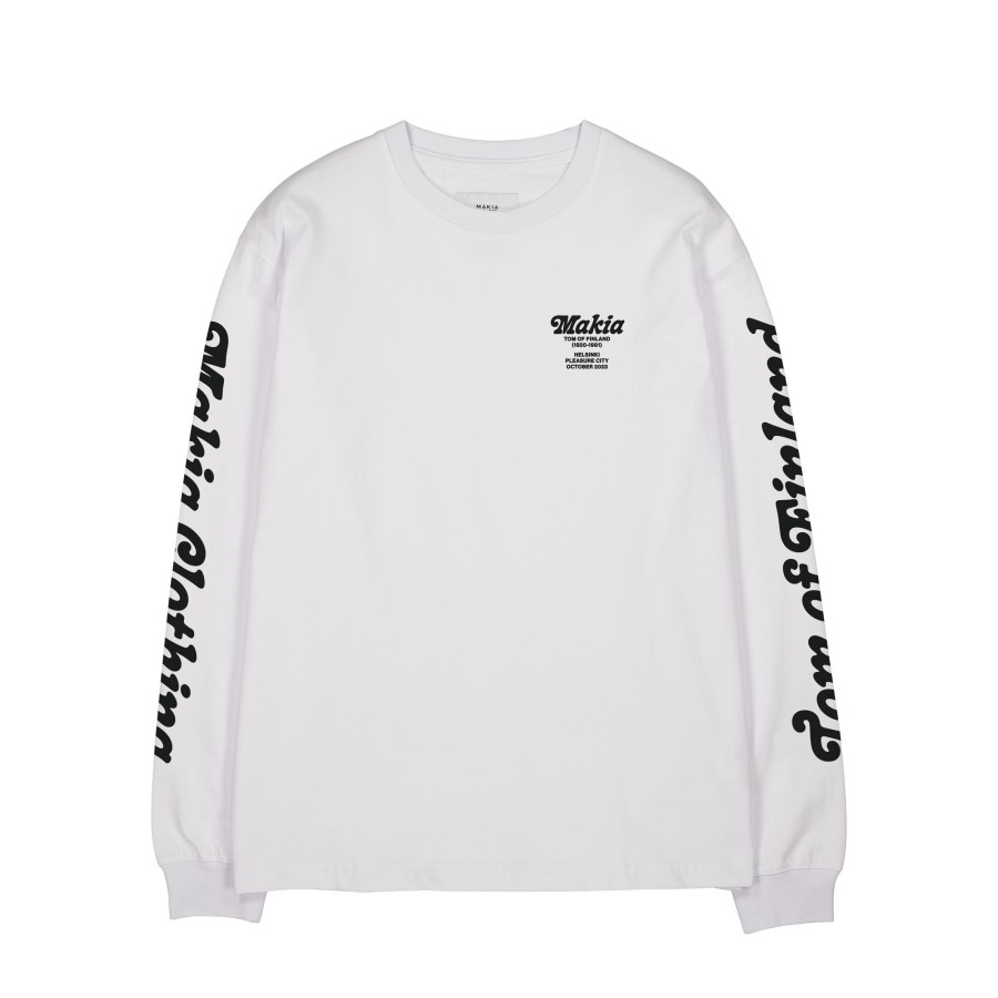 Men Makia | Rope Long Sleeve White