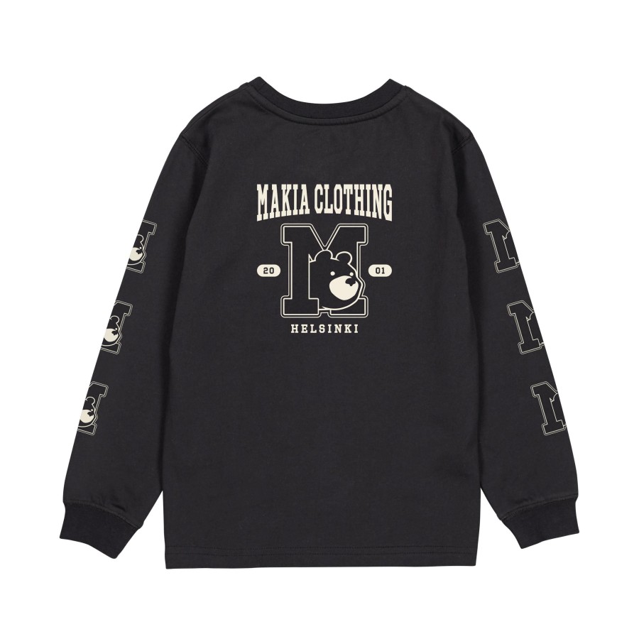 Kids Makia | Kids' Teddy Long Sleeve Black