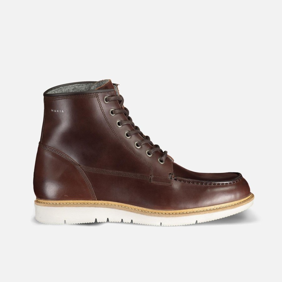 Men Makia | Noux Boot Brown