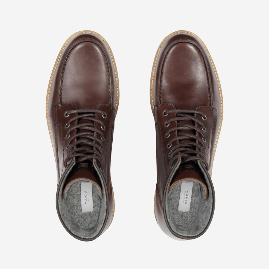 Men Makia | Noux Boot Brown