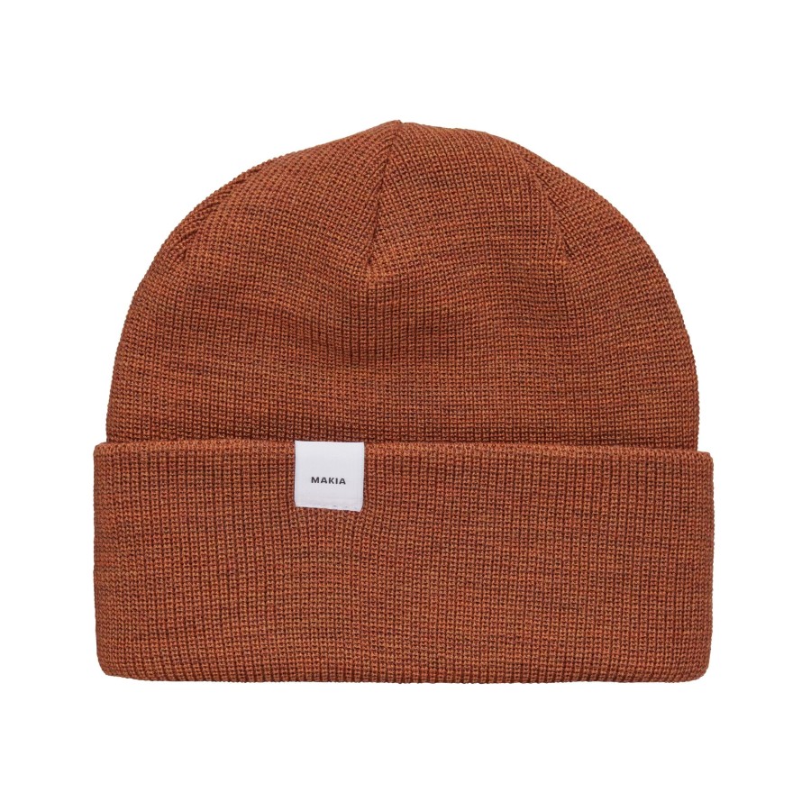 Women Makia | Merino Thin Cap Sienna