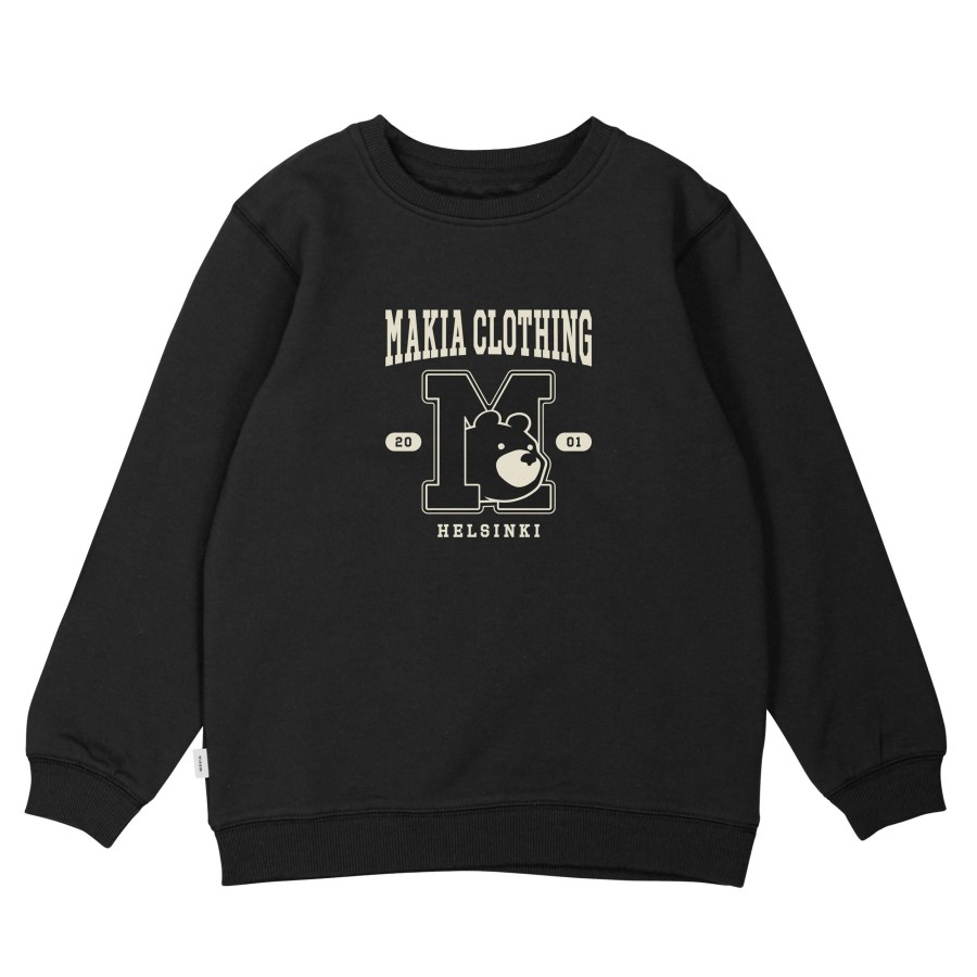 Kids Makia | Kids' Teddy Sweatshirt Black