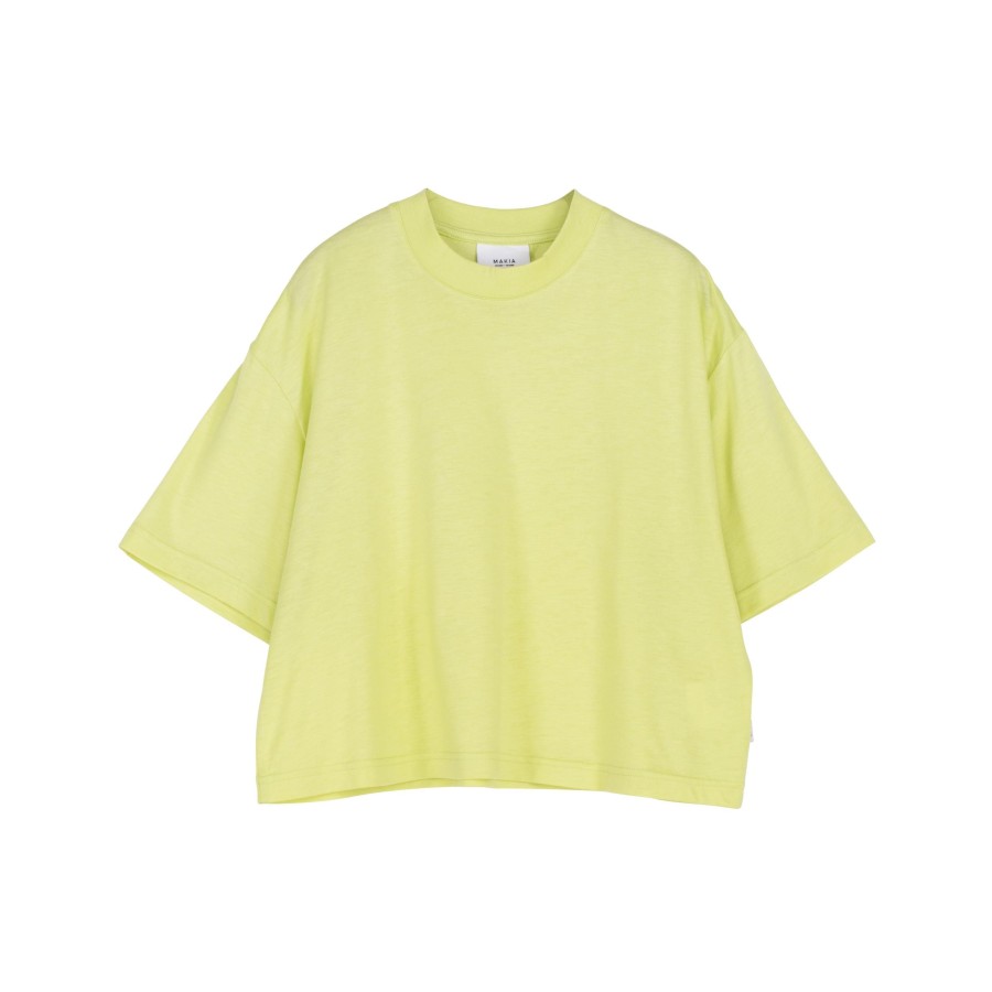 Women Makia | Isle Tshirt Lime