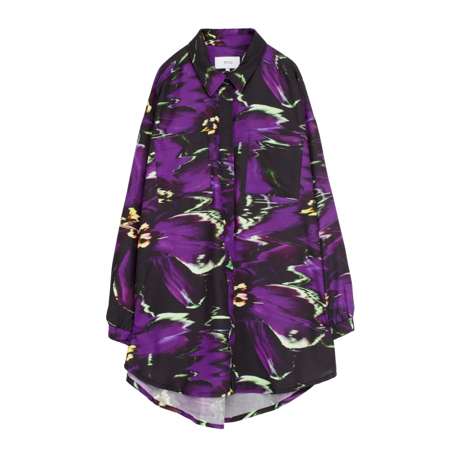 Women Makia | Isra Shirt Dark Lilac