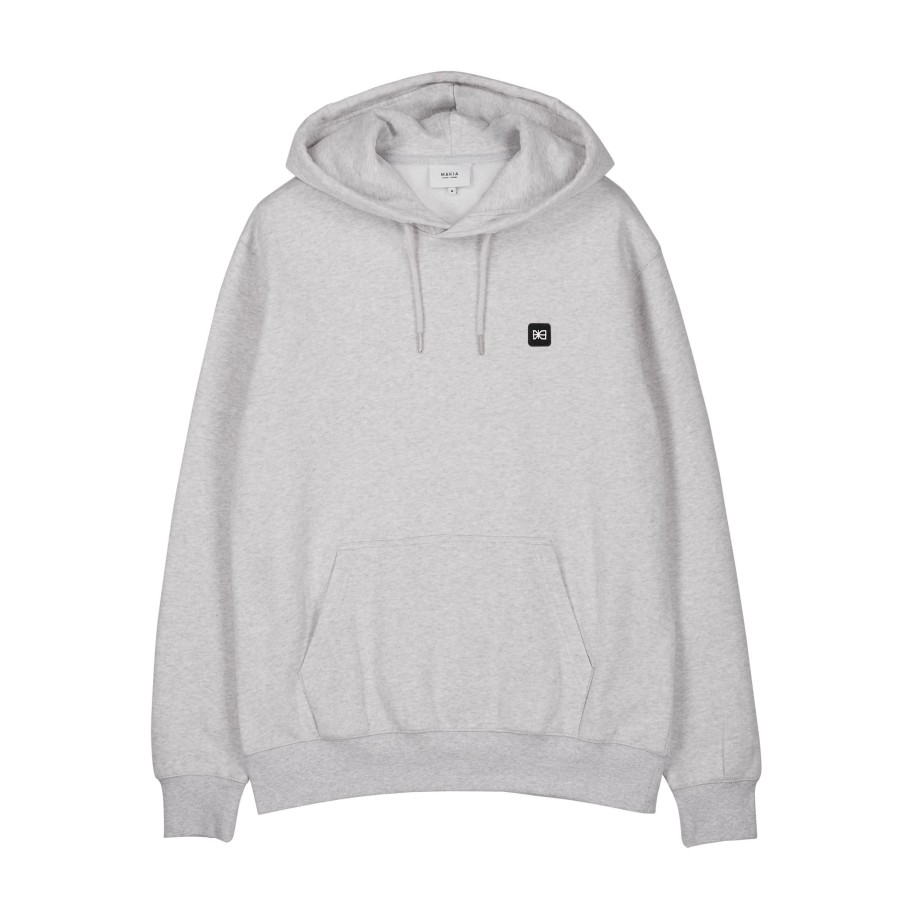 Women Makia | Laurel Hooded Sweatshirt Light Grey