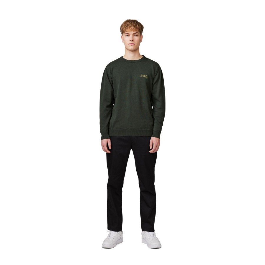 Men Makia | Emil Knit Dark Green