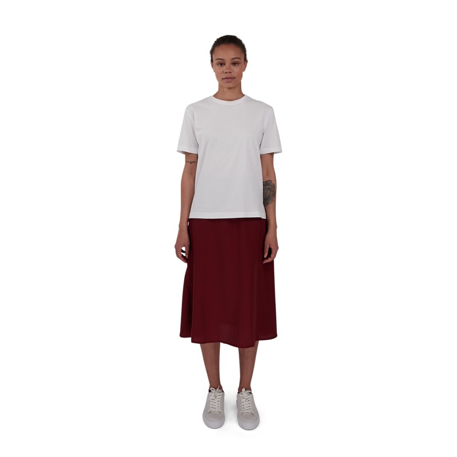 Women Makia | Line Tshirt White