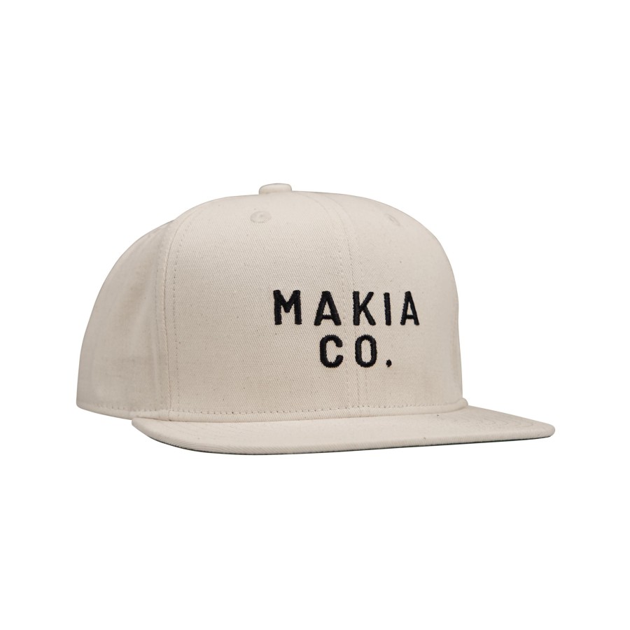 Men Makia | Nuuk Snapback Off White