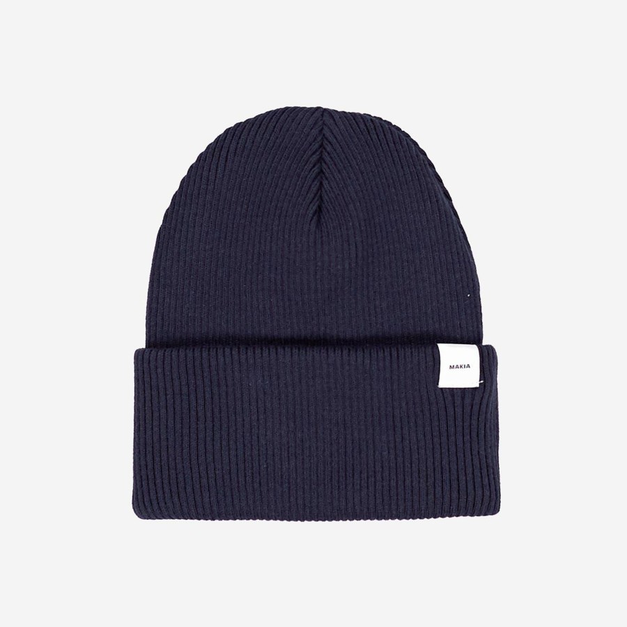 Women Makia | Makia Beanie Dark Navy